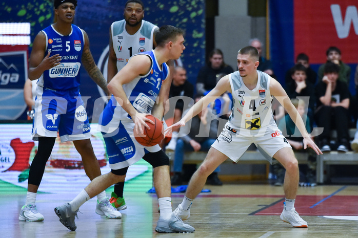 Win2Day Basketball Superliga 2022/23, 9. Plazierungsrunde, Flyers Wels, Oberwart Gunners,
