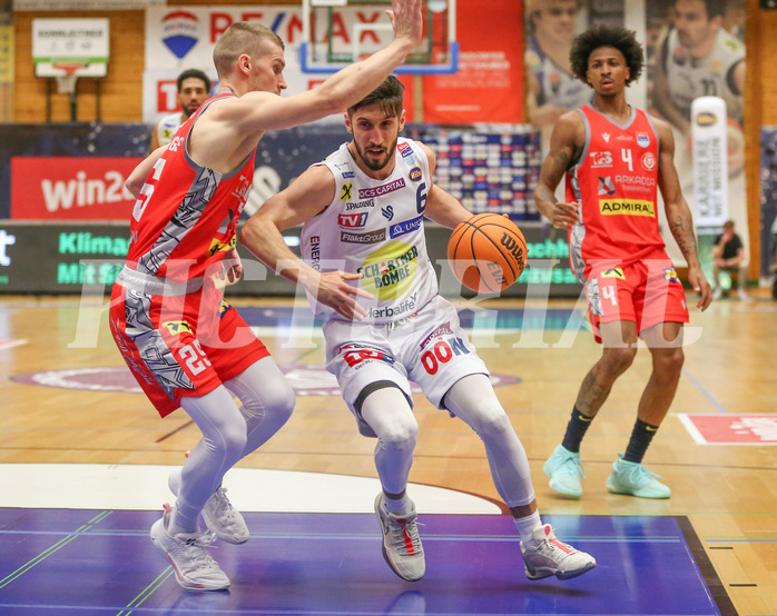 Basketball Superliga 2023/24, 7.Plazierungsrunde Gmunden Swans vs. Traisirchen Lions


