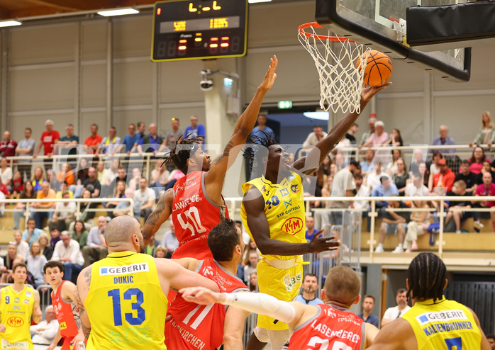 Basketball Superliga 2023/24, Playoff, Viertelfinale Spiel 4 SKN St. Pölten vs. Traiskirchen Lions


