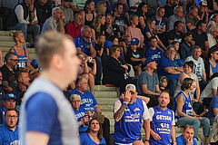 Basketball, Basketball Superliga 2024/25, Playoffs, Viertelfinale Spiel 3, Oberwart Gunners vs. Kapfenberg 