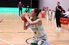 03.02.2024, Graz, Raiffeisen Sportpark, Basketball Damen Superliga 2023/24, Grunddurchgang 11.Runde, UBI Holding Graz - BK Raiffeisen Duchess Klosterneuburg ,  