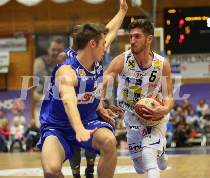Basketball ABL 2016/17 Grunddurchgang 6.Runde Gmunden Swans vs Oberwart Gunners