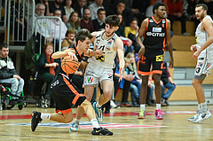 Basketball, Superliga 2023/24, Grunddurchgang 15. Runde, Flyers Wels vs. Fürstenfeld Panthers,
