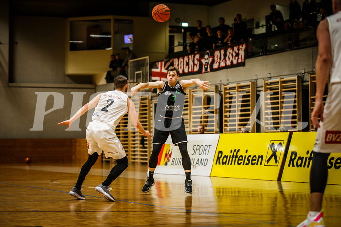 Basketball, Basketball Zweite Liga 2021/22, Grunddurchgang 1. Runde, Mattersburg Rocks, Deutsch Wagram Alligators, Jan Kvasnicka (7)