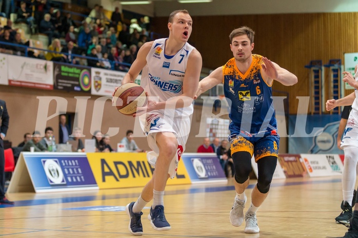 Basketball, ABL 2017/18, Grunddurchgang 25.Runde, Oberwart Gunners, Fürstenfeld Panthers, Sebastian Käferle (7)