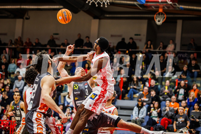 Basketball, win2day Basketball Superliga 2024/25, Grunddurchgang 12.Runde, Traiskirchen Lions, Klosterneuburg Dukes, Dragan Bjeletic (0)