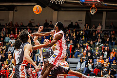 Basketball, win2day Basketball Superliga 2024/25, Grunddurchgang 12.Runde, Traiskirchen Lions, Klosterneuburg Dukes, Dragan Bjeletic (0)