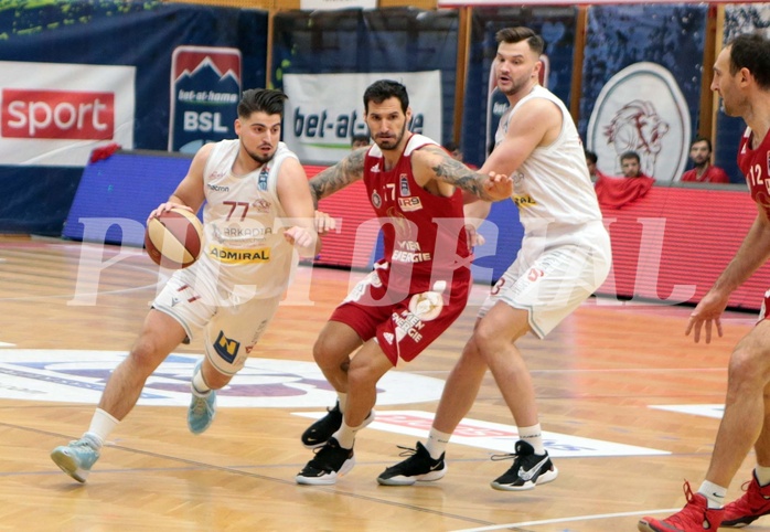 Basketball Superliga 2020/21,  2. Qualifikationsrunde,  Traiskirchen Lions, BC Vienna