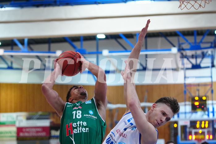 Basketball Superliga 2021/22, 2. Platzierungsrunde, Oberwart vs. Kapfenberg 


