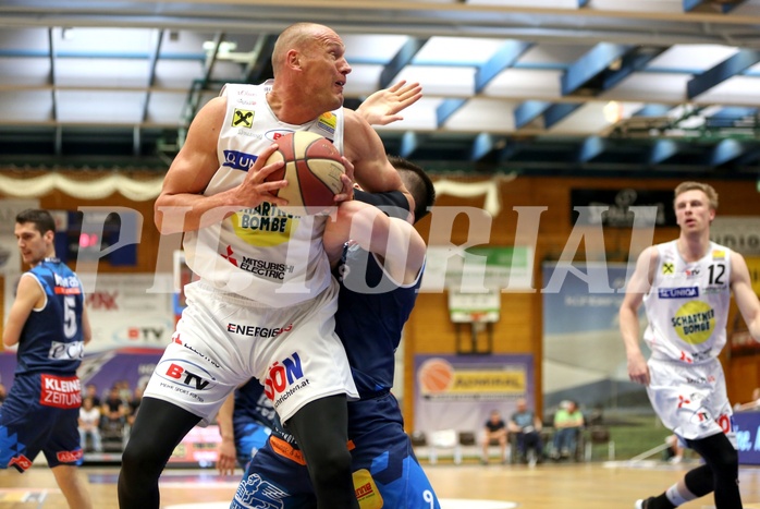 Basketball ABL 2017/18, Grunddurchgang 35.Runde Gmunden Swans vs. Kapfenberg Bulls