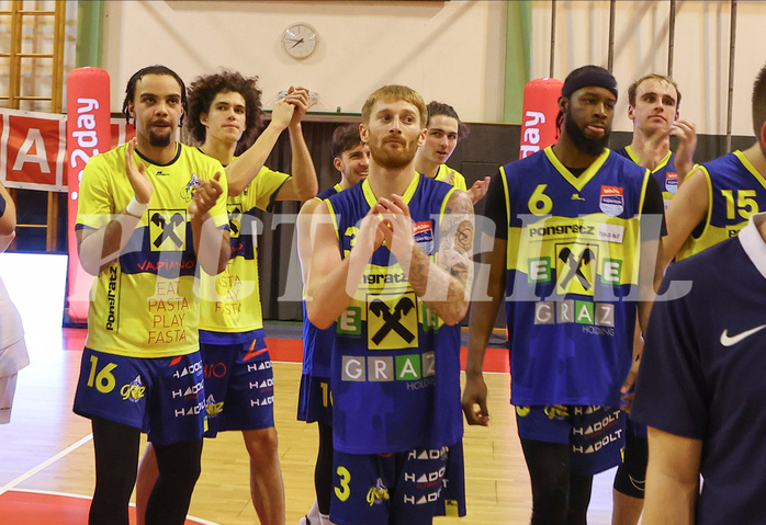 Basketball Superliga 2024/25, Grunddurchgang 16.Runde SKN St. Pölten vs. UBSC Graz


