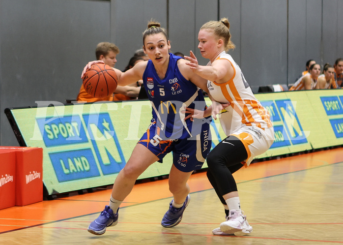 Basketball Damen Superliga 2022/23, Grunddurchgang 7.Runde BK Duchess Klosterneuburg vs. DBB LZ OÖ


