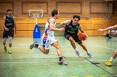 Basketball, Basketball Zweite Liga 2022/23, Grunddurchgang 19.Runde, Vienna United, UDW Alligators, Daniele Kuchar (22)