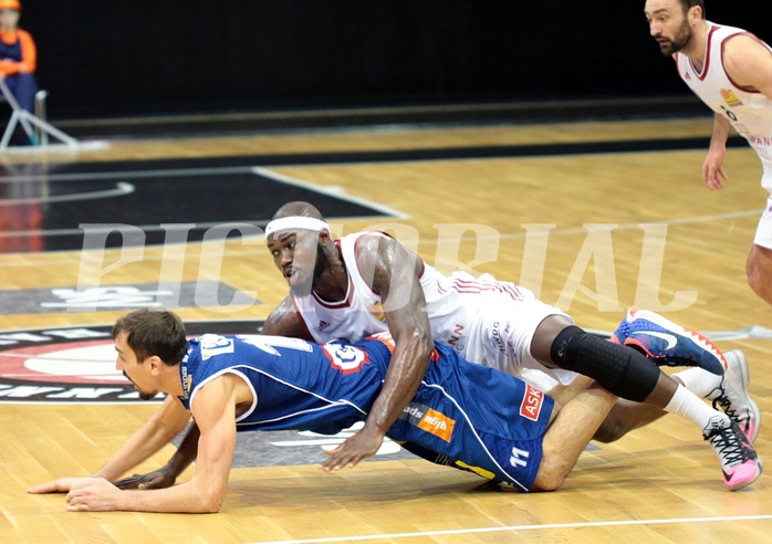 Basketball ABL 2015/16 Grunddurchgang 14.Runde BC Vienna vs Kapfenberg Bulls