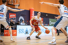 Basketball, Win2Day Superliga 2022/23, 5. Qualifikationsrunde, Vienna Timberwolves, Traiskirchen Lions, Lukas Hahn (9)