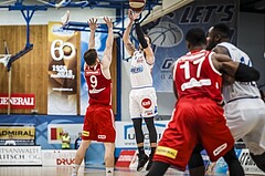 Basketball, ABL 2018/19, Playoff VF Spiel 1, Oberwart Gunners, BC Vienna, Hayden Thomas Lescault (11)