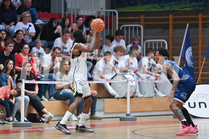 Basketball Superliga 2024/25, Playoff, Viertelfinale Spiel 3, Flyers Wels vs BBC Nord Dragonz,