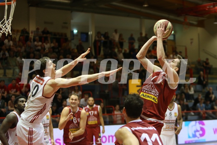 Basketball ABL 2016/17, Grunddurchgang 30.Runde Traiskirchen Lions vs. BC Vienna