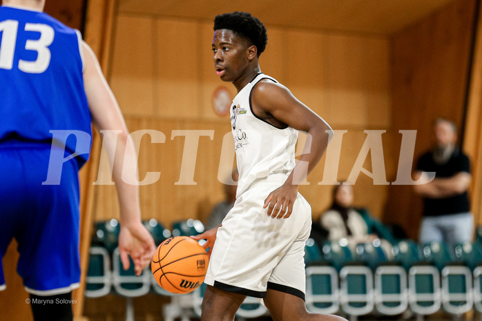 16.02.2025 Österreichischer Basketballverband 2024/25, SLMU16 Basket Flames WAT vs SG Salzkammergut