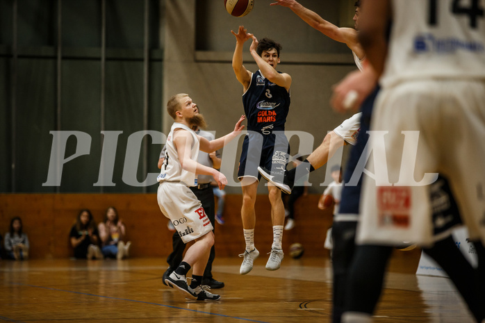 Basketball, Basketball Zweite Liga, Playoffs Viertelfinale 1. Spiel, Mattersburg Rocks, Mistelbach Mustangs, Felix Leindecker (8)