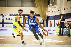 Basketball, bet-at-home Basketball Superliga 2019/20, Platzierungsrunde 3.Runde, SKN St. Pölten Basketball, Oberwart Gunners, Quincy Diggs (13)