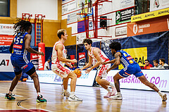 Basketball, win2day Basketball Superliga 2024/25, Grunddurchgang 6.Runde, Traiskirchen Lions, Oberwart Gunners, Aleksej Kostic (6)