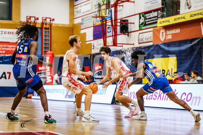 Basketball, win2day Basketball Superliga 2024/25, Grunddurchgang 6.Runde, Traiskirchen Lions, Oberwart Gunners, Aleksej Kostic (6)