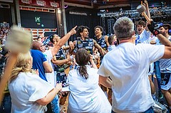Basketball, Win2Day Superliga 2022/23, Playoff, Finale Spiel 4, BC Vienna, Gmunden Swans, 