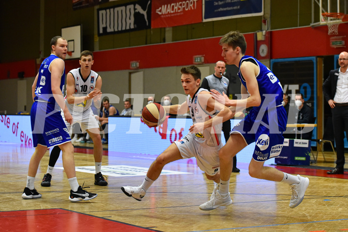 Basketball Superliga 2020/21, Platzierungsrunde 10. Runde Flyers Wels vs. Oberwart
