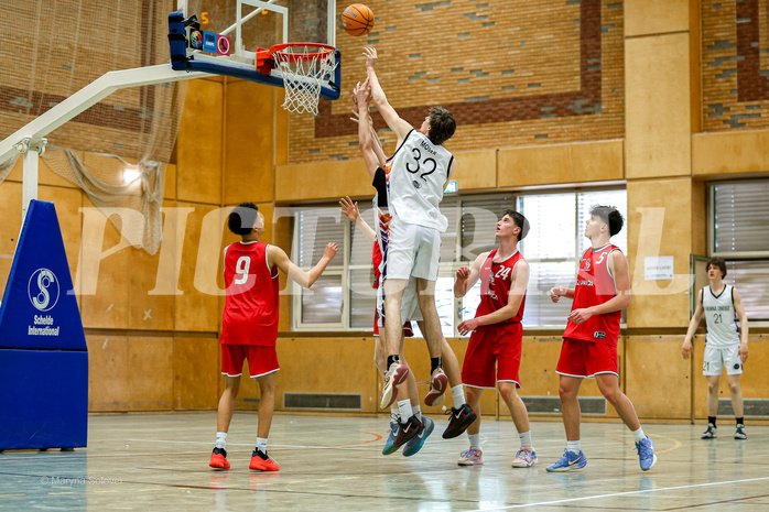13.04.2025 Österreichischer Basketballverband 2024/25, SLMU19, Vienna United vs. SG Salzkammergut
