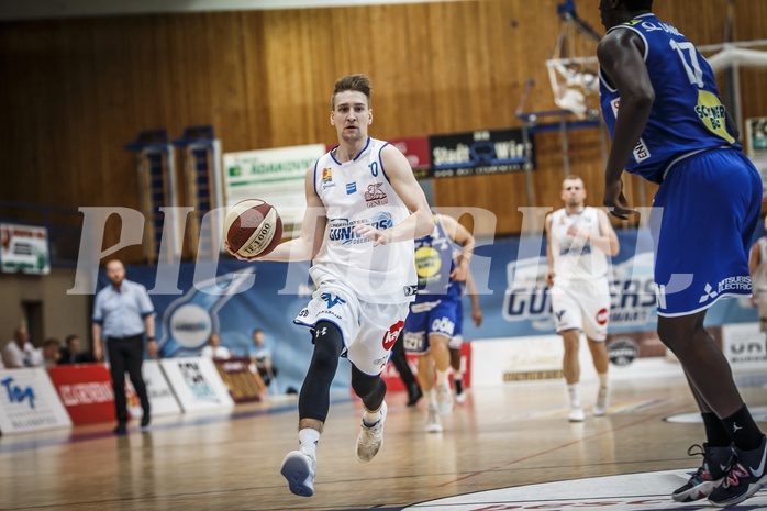 Basketball, ABL 2018/19, Playoff HF Spiel 2, Oberwart Gunners, Gmunden Swans, Georg Wolf (10)