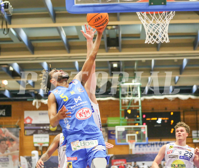 Basketball Superliga 2023/24, Grunddurchgang 20.Runde Gmunden Swans vs. SKN St. Pölten