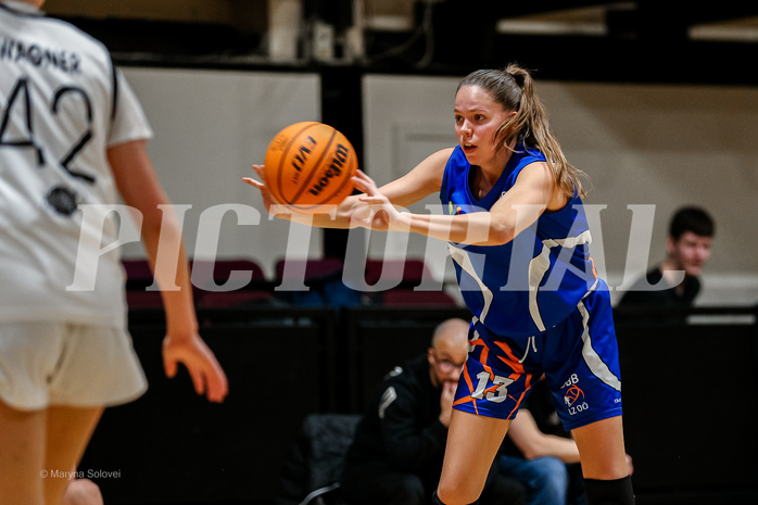 01.03.2025 Österreichischer Basketballverband 2024/25, SLWU19 Vienna United vs. DBB Basketgirls Wels
