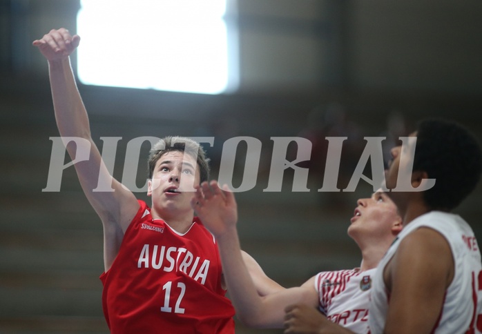 Basketball Nationalteam MU16 2015 U16 Team Austria vs. U18 Team Portugal


