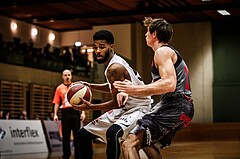 Basketball, 2.Bundesliga, Playoff VF Spiel 2, Mattersburg Rocks, Villach Raiders, Arnold FRIPP (55)