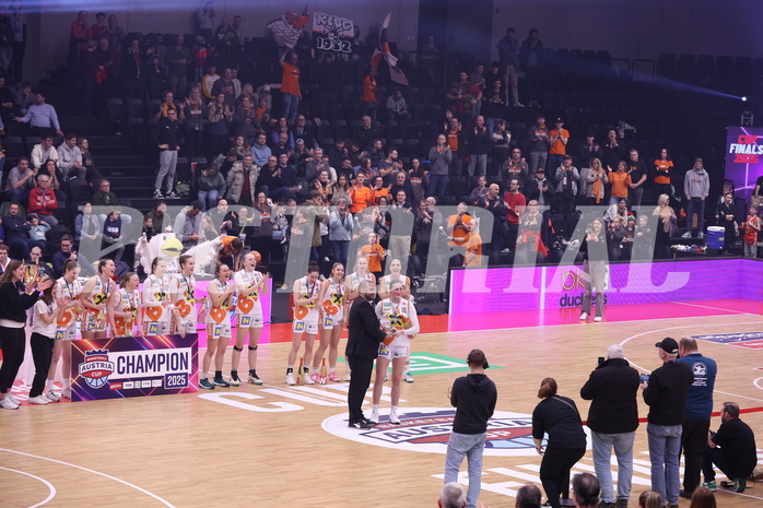 19.01.2025, Graz, Raiffeisen Sportpark, Basketball Austria Cup 2025, Final Four, Finale, Klosterneuburg Duchess vs. UBI Graz,  