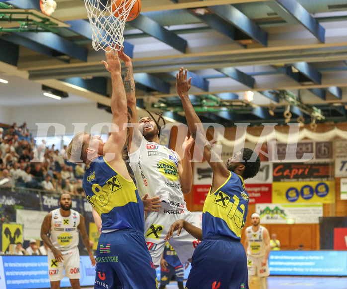 Basketball Superliga 2024/25, Playoffs, Viertelfinale Spiel 1 Gmunden Swans vs. UBSC Graz