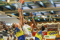 Basketball Superliga 2024/25, Playoffs, Viertelfinale Spiel 1 Gmunden Swans vs. UBSC Graz


