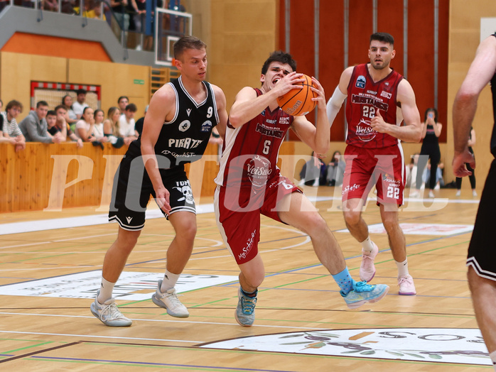 Basketball Zweite Liga 2024/25, Playoffs, Finale Spiel 1 Mistelbach Mustangs vs. Wörthersee Piraten


