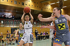 Basketball Damen Superliga 2021/22, Grundducrhgang 11.Runde Vienna United vs. Klosterneuburg Duchess


