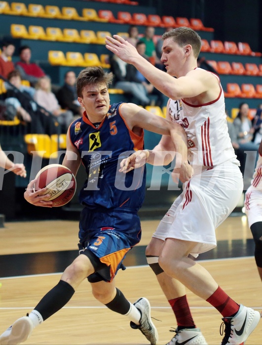 17.04.2017 Basketball ABL 2016/17 Grunddurchgang 33. Runde BC Vienna vs Fürstenfeld Panthers