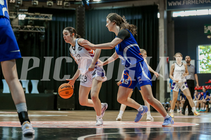 04.05.2025 Österreichischer Basketballverband 2024/25, SLWU19 Vienna United vs. DBB Basketgirls Wels