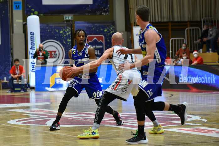 Basketball Superliga 2021/22, Grunddurchgang. 10.Runde Flyers Wels vs. Swans Gmunden