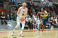 Basketball Superliga 2023/24, 4.Plazierungsrunde,
Flyers Wels vs. UBSC Graz

