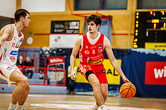 Basketball, win2day Basketball Superliga 2024/25, Grunddurchgang 17.Runde, SKN St. Pölten, Traiskirchen Lions, Aleksej Kostic (6)