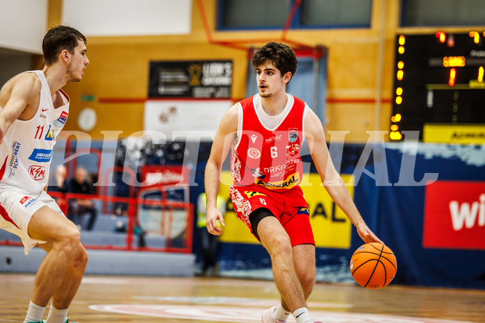 Basketball, win2day Basketball Superliga 2024/25, Grunddurchgang 17.Runde, SKN St. Pölten, Traiskirchen Lions, Aleksej Kostic (6)