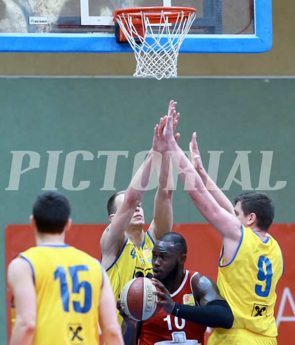 Basketball ABL 2015/16 Grunddurchgang 34.Runde UBSC Graz vs. BC Vienna



