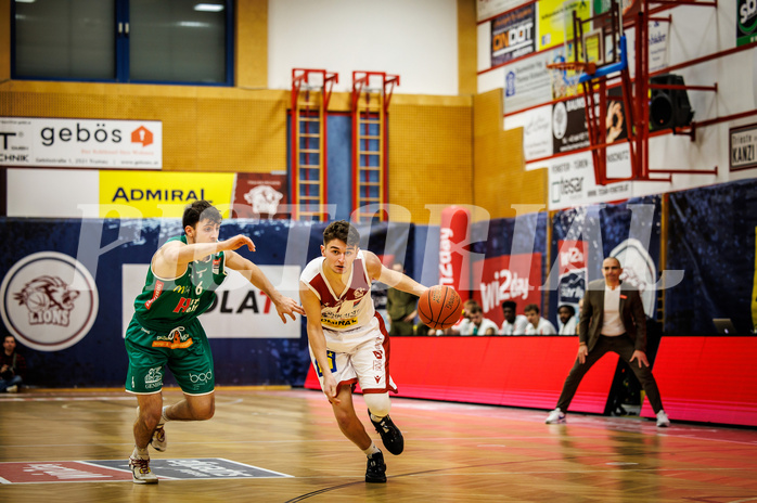 Basketball, win2day Basketball Superliga 2022/23, Grunddurchgang 7.Runde, Traiskirchen Lions, Kapfenberg Bulls, 