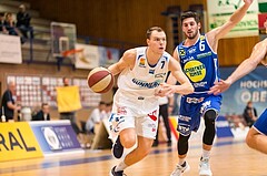 Basketball, ABL 2017/18, Grunddurchgang 13.Runde, Oberwart Gunners, Gmunden Swans, Sebastian Käferle (7)