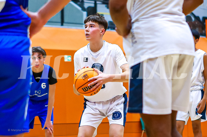 24.11.2024 Österreichischer Basketballverband 2024/25, SLMU16, Vienna Timberwolves vs. ATSE Graz